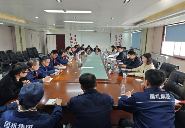 國機精工黨委書記、董事長、總經(jīng)理蔣蔚一行到軸研所調(diào)研